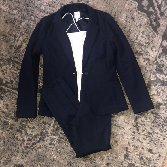 Navy Blue blazer Gap 0 - Picture 4 of 10